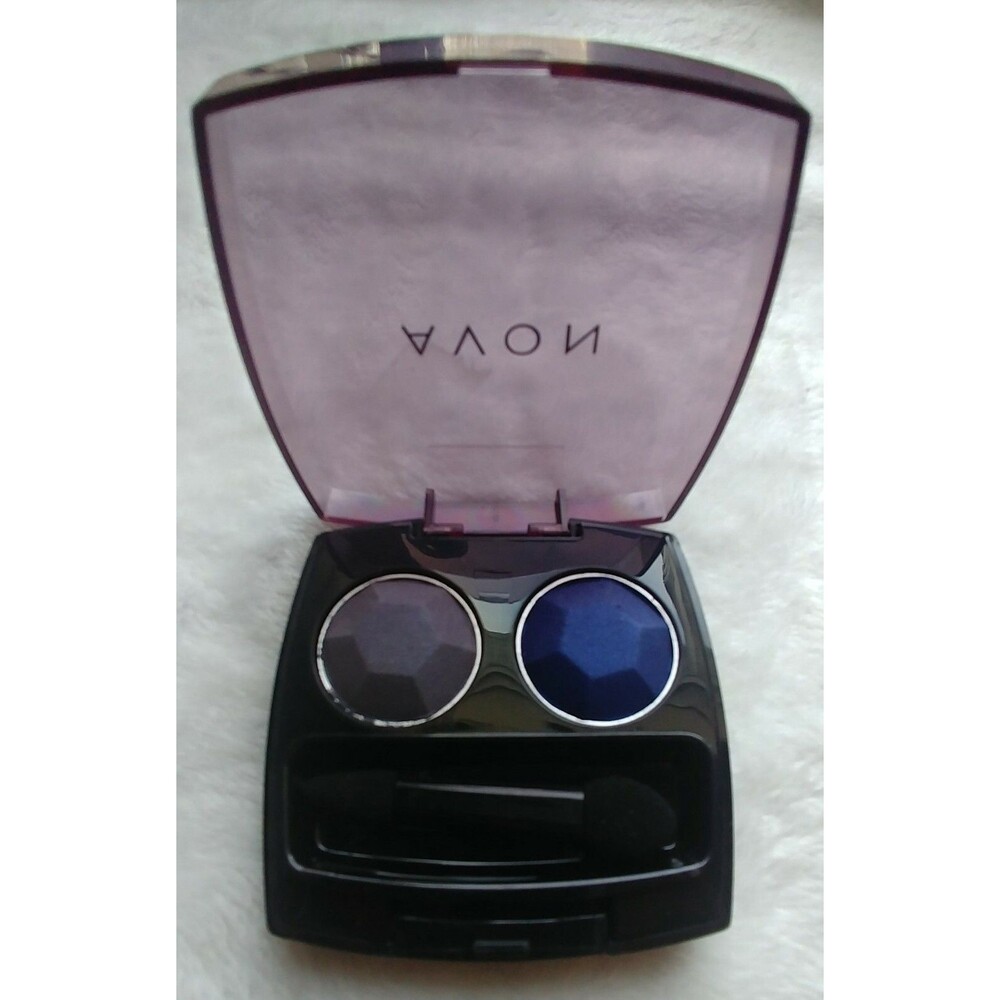 Eye Shadow New Avon Pallet blue womans beauty make up duo